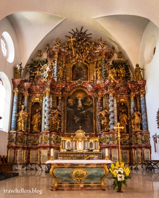 Main altarpiece Varaždin cathedral