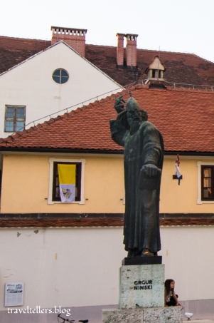 Gregory of Nin Statue with its gleaming toe