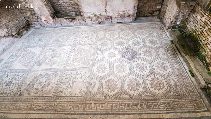 Floor mosaic The Punishment of Dirce